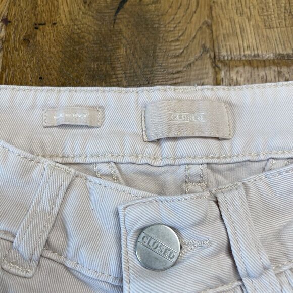 Closed Denim Baker Skinny Jeans Comfort Stretch Blush Pink Womens Size 24x26 - Picture 2 of 8